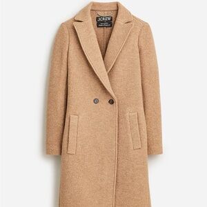 J Crew Daphne Topcoat in Italian Boiled Wool EUC